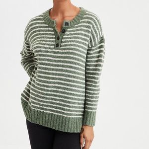 American Eagle Henley Sweater